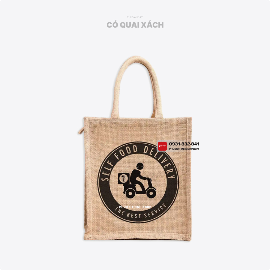Túi vải đay quai xách