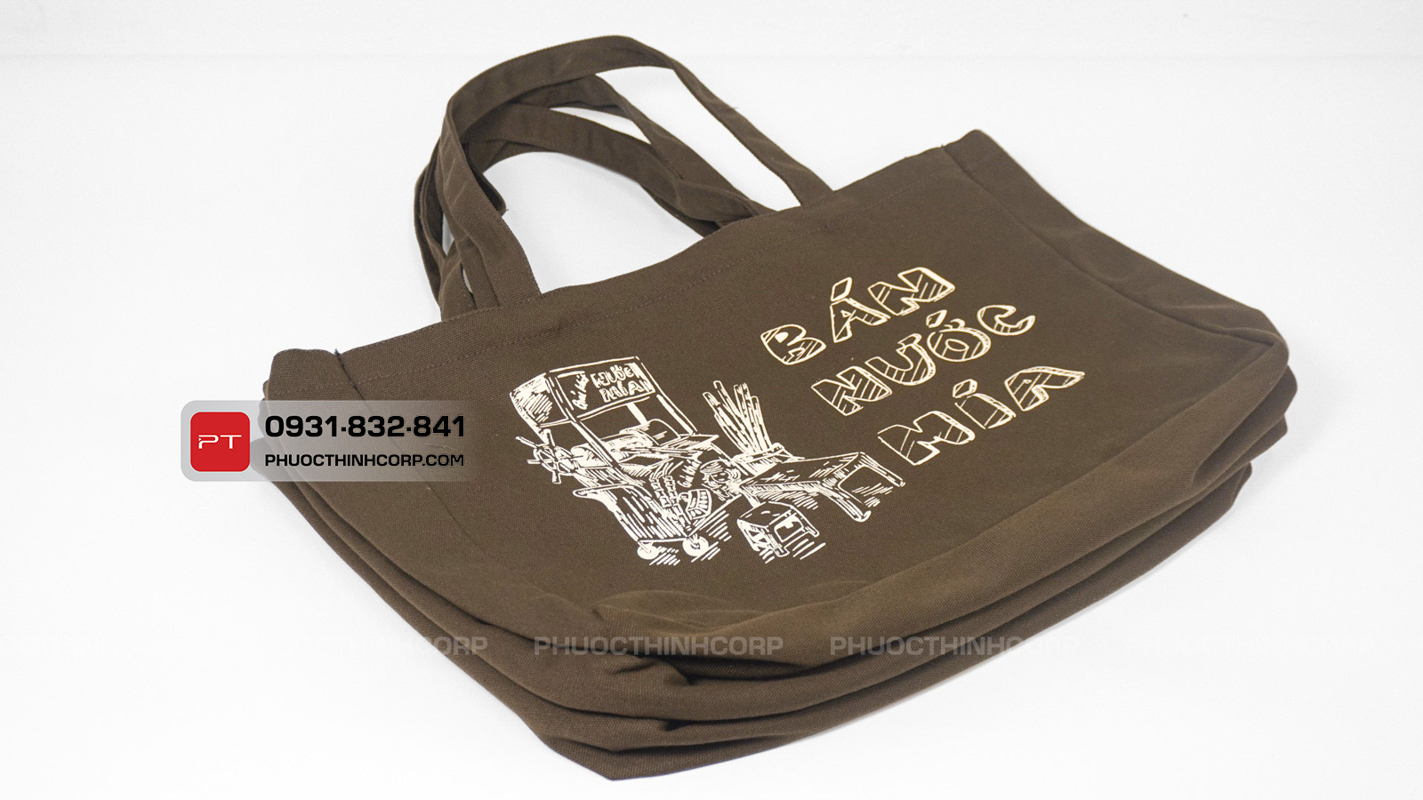 Túi vải canvas Bán Nước Mía 1