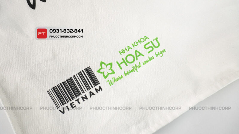 Túi vải canvas Nha Khoa Hoa Sứ 6