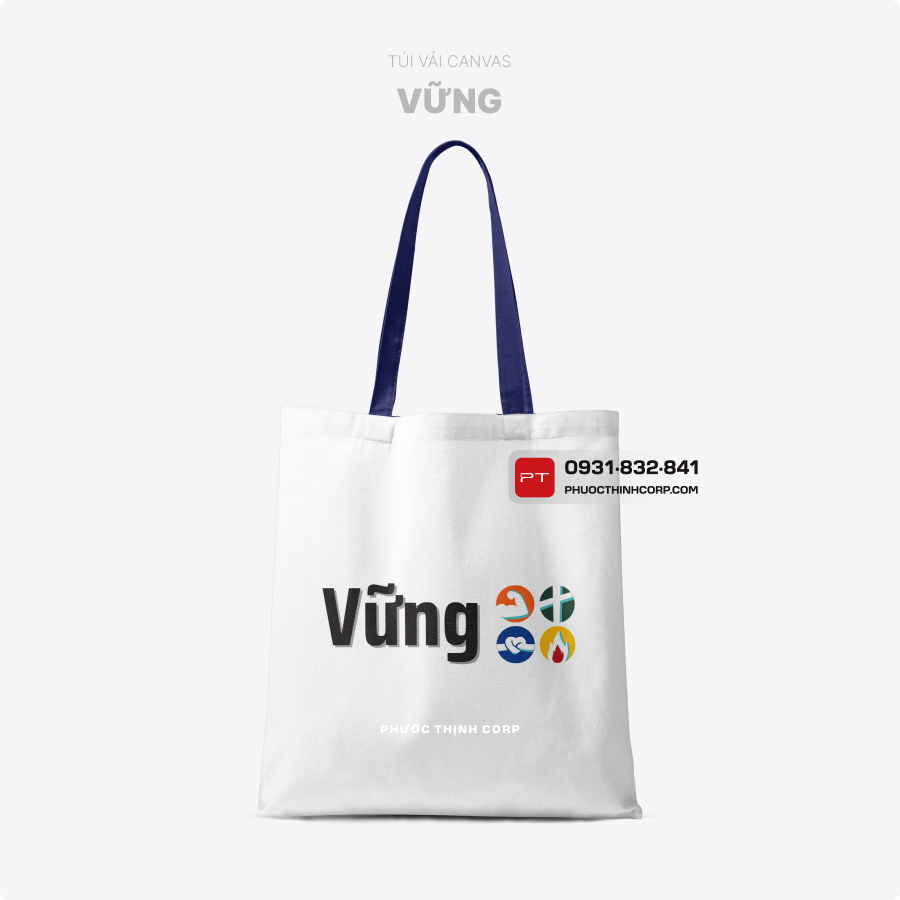 Túi vải canvas Vững