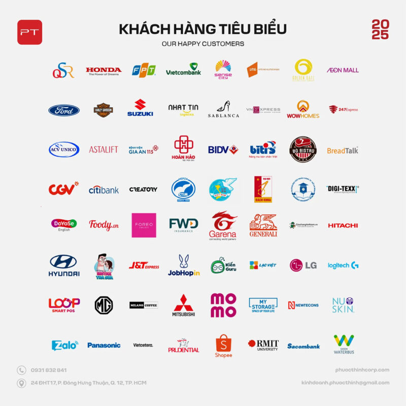 Khách hàng tiêu biểu của Phước Thịnh 1