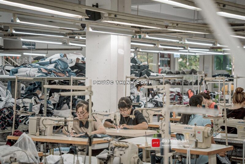 Xưởng may Phước Thịnh Corp TpHCM chuyền may 5