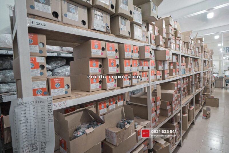 Xưởng may Phước Thịnh Corp TpHCM kho vật liệu 3
