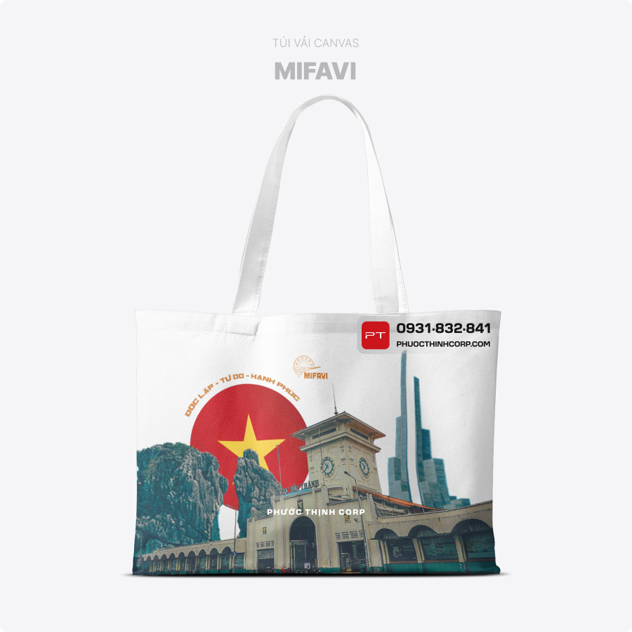 Túi vải canvas Mifavi