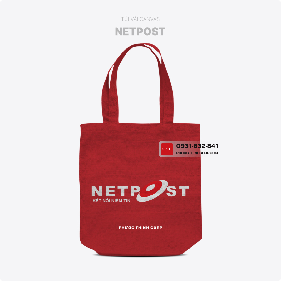 Túi vải canvas Netpost