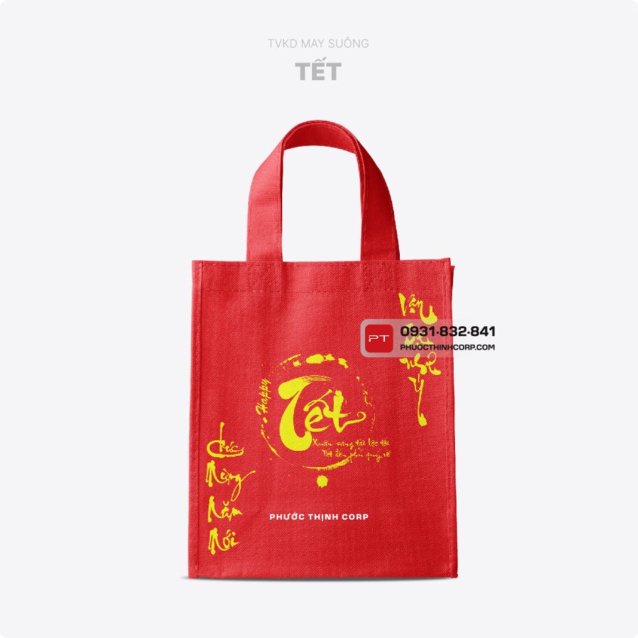 Túi vải không dệt Tết