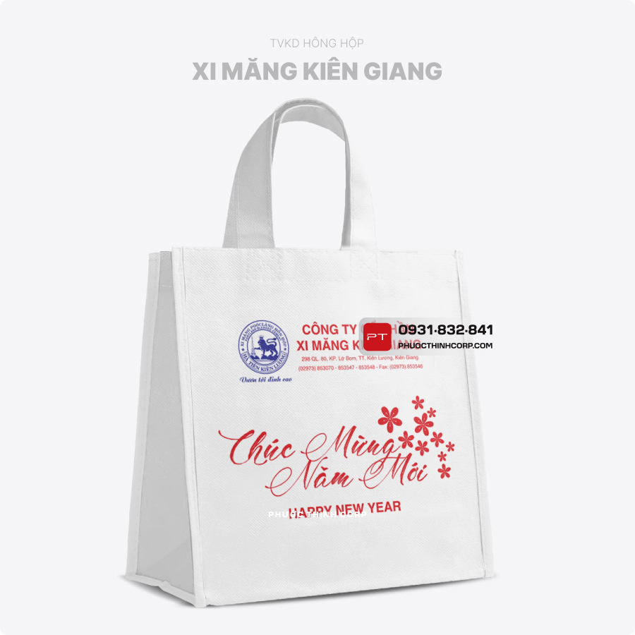 Túi vải không dệt Xi Măng Kiên Giang